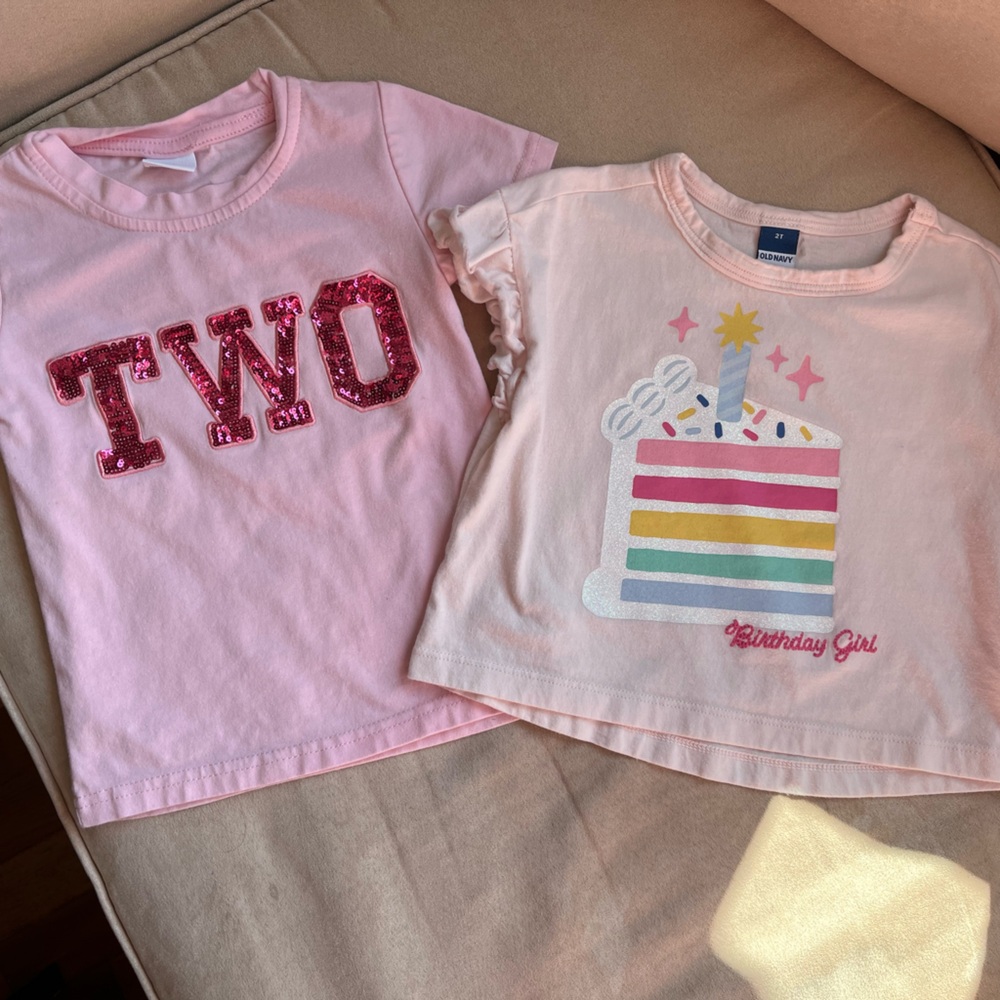 Pink Birthday Girl T-Shirts